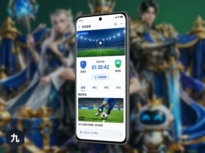 装上九州体育 APP，热门赛事不缺席